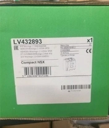 

Brand new LV432893 Compact circuit breaker, hot-selling 1pcs Fast delivery