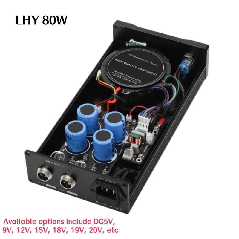 LHY 80W DC Linear Stabilized Power Supply DC12V Fever Audio Hard Disk Box NAS Router MAC PCHiFi DC5V 9V 12V 15V 18V 19V 20V view 6