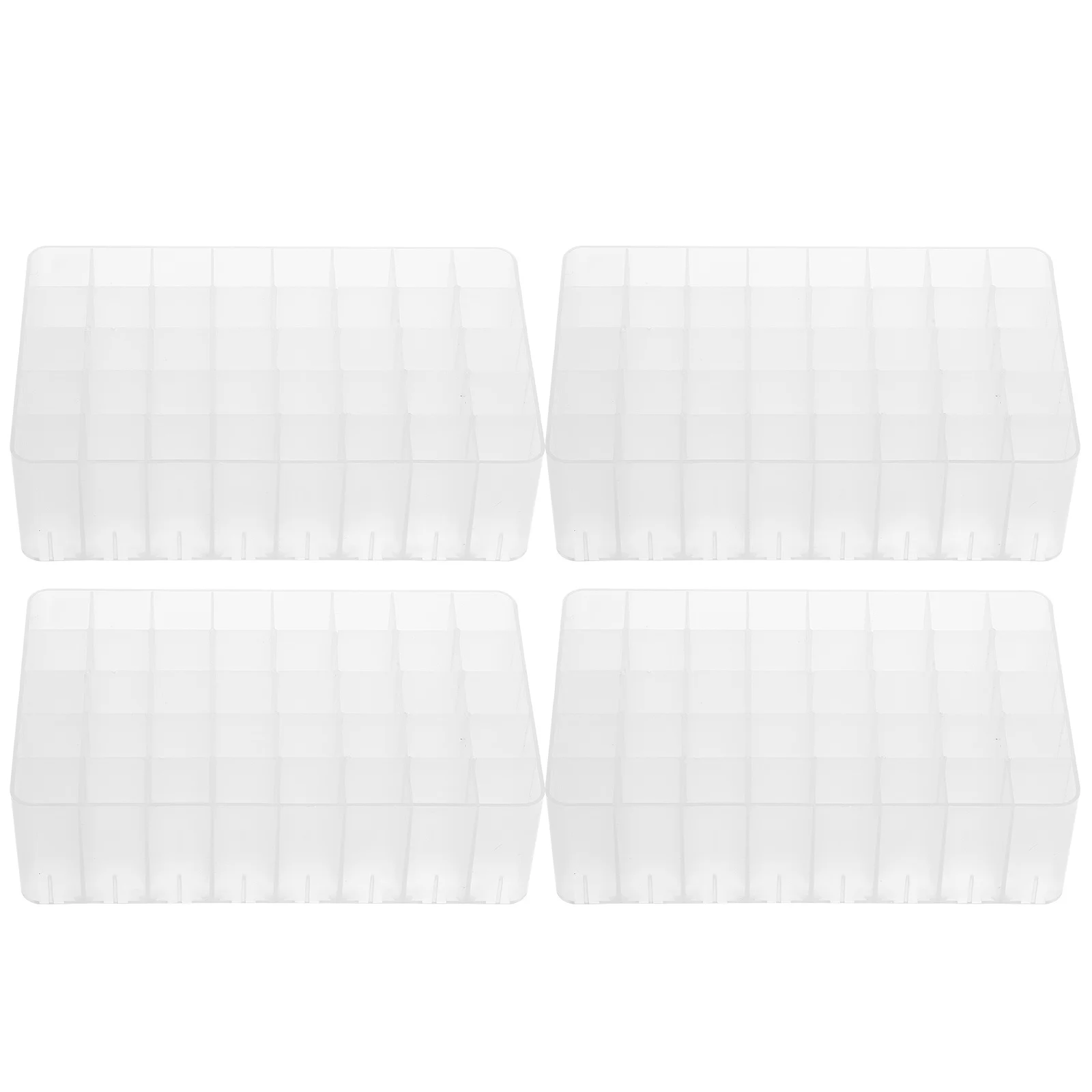 4Pcs Desk Marker Holder Organizer Sturdy Plastic Base for Markers Pen Storage Functional Pen Stand Office School Home