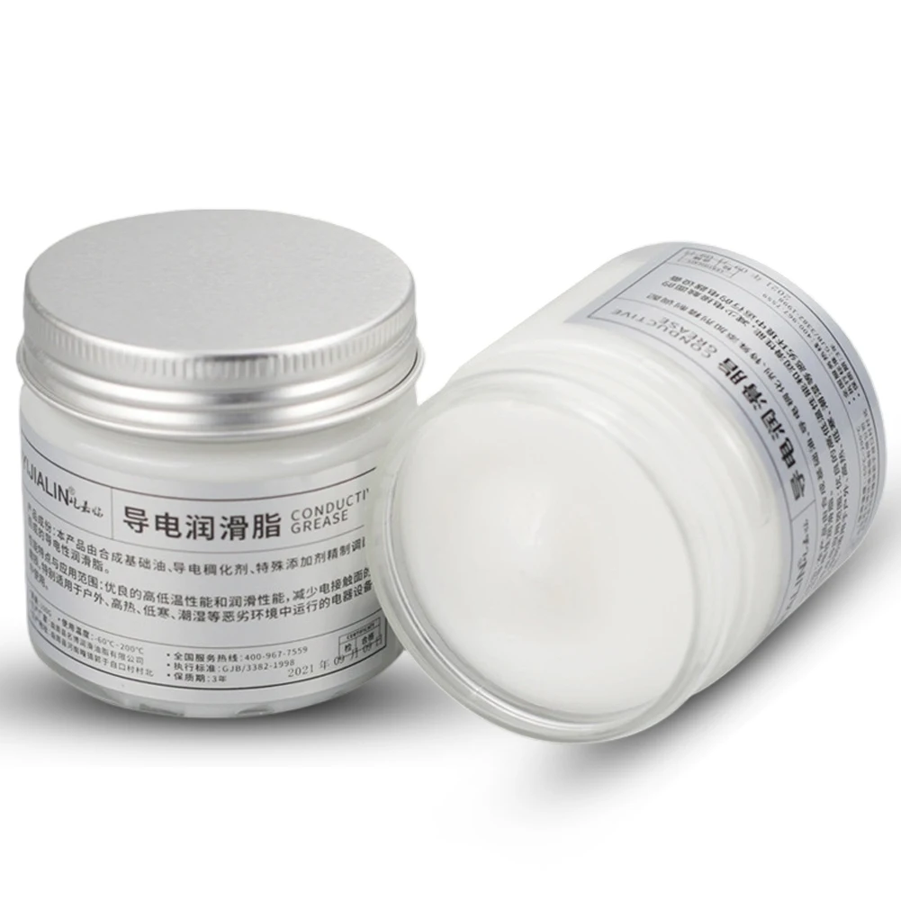 100 جرام شحم كهربائي ملامس معجون موصل شحم مركب للكهرباء لقيمة المقاومة المنخفضة للأجهزة المنزلية