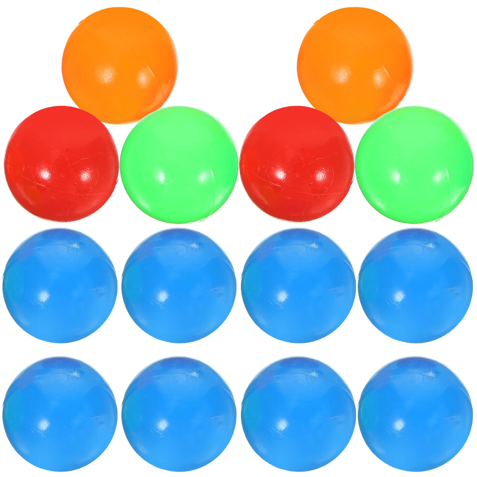 

120pcs Puzzle Colorful Beans Eating Beans Game Bead Plastic Balls Replacement Toy Beads Family Fun