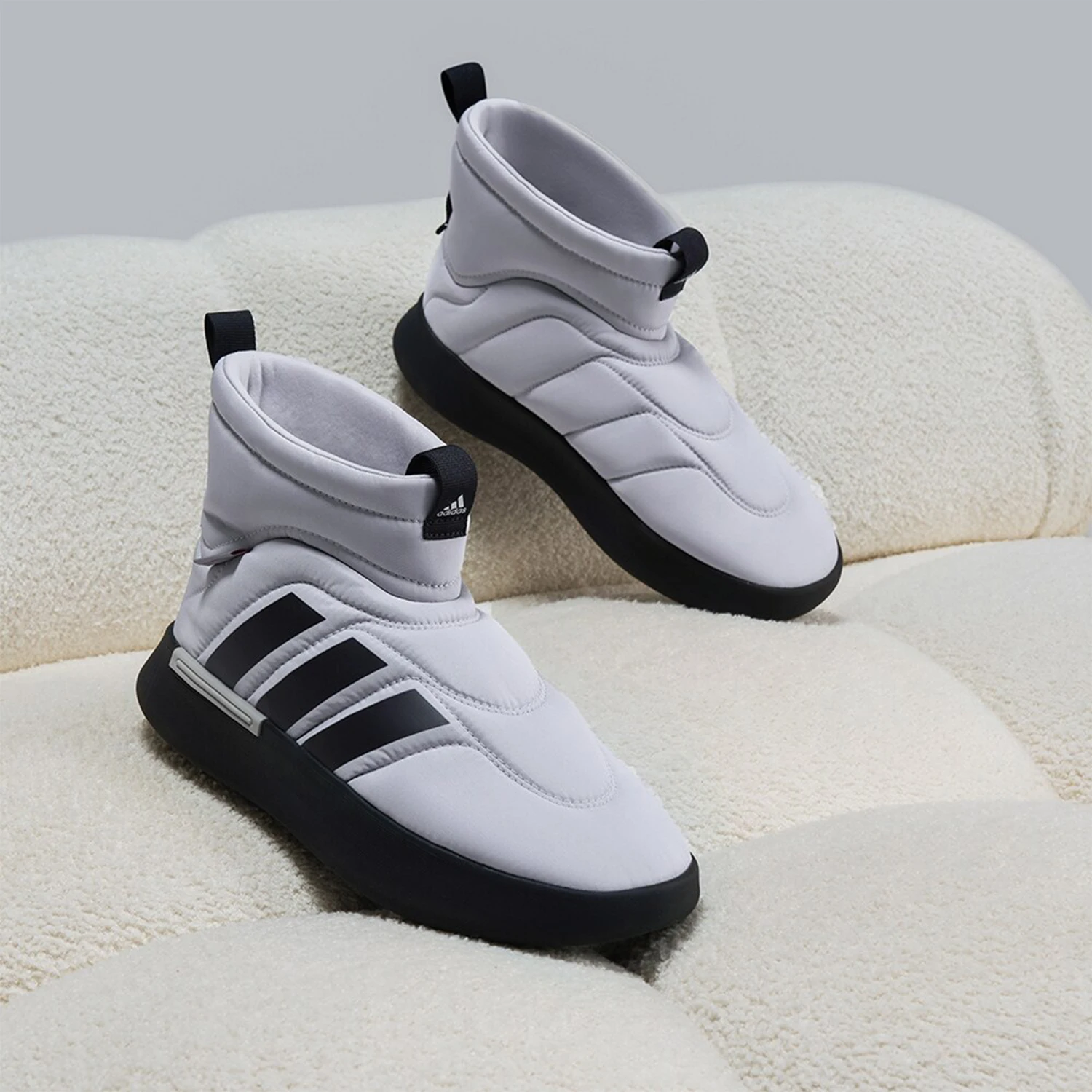 

Adidas Official Genuine New Unisex Soft Warm Fashion Cotton Shoes JR0071