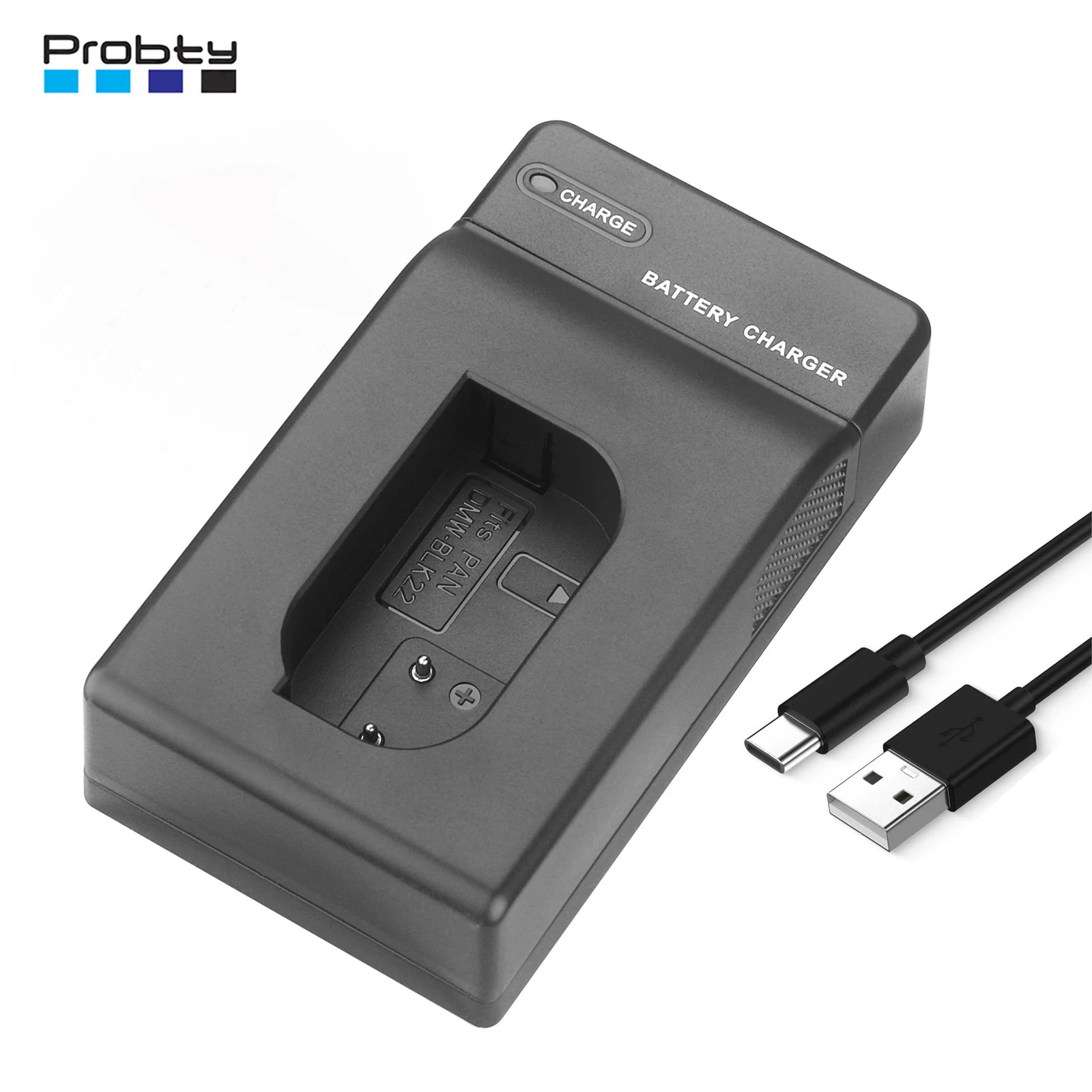 DMW-BLK22 Battery Charger for Panasonic Lumix DC-S5 DC-S5 II DC-S5 IIX GH5 II GH6 S5II S5M2 GH5M2 DC-S9, DC-G9, IIDC-S5