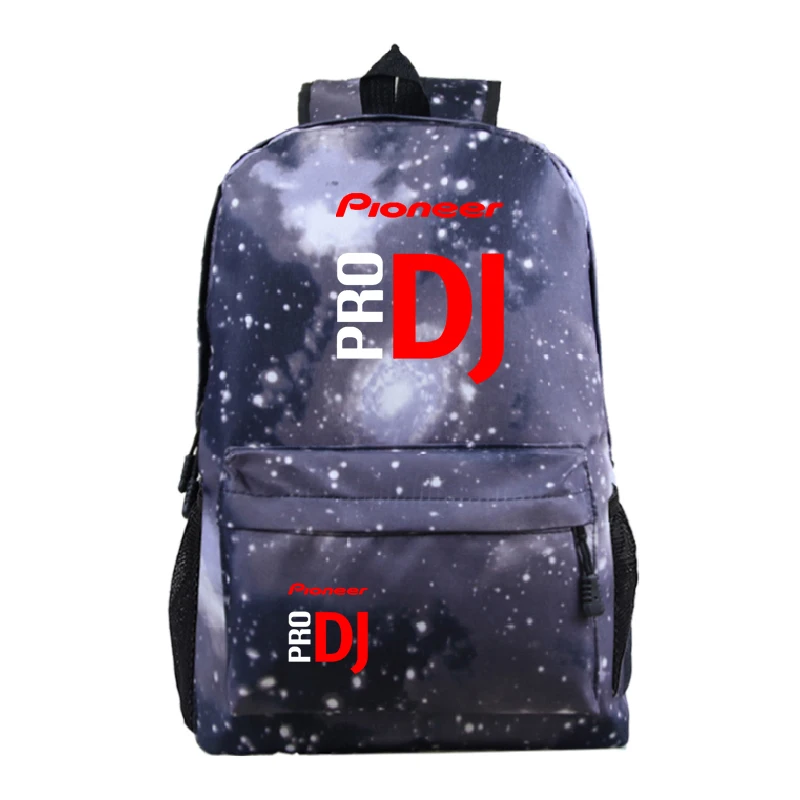 Mochilas escolares Pioneer Pro Dj, Mochila escolar con nuevo patrón a la moda, hermosas estudiantes, niños, niñas y adolescentes