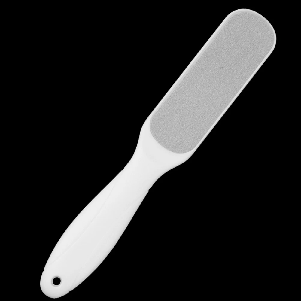 3 قطعة مزدوجة الوجهين الفولاذ المقاوم للصدأ ملفات القدم التقشير فرك الكالس مزيلات أدوات باديكير إزالة الجلد الميت دائم المحمولة #2