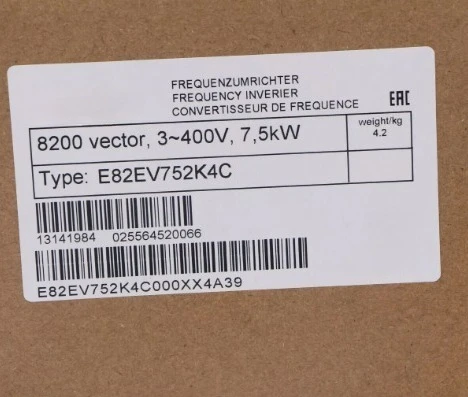 Brand New Original E82EV752K4C Frequency Converter 75KW Fast Delivery