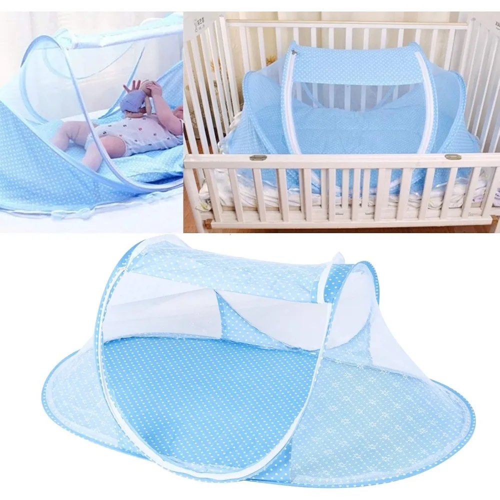 

mosquito netting, baby mosquito net folding netting material bedding portable insect screen children crib mosquito net for kids