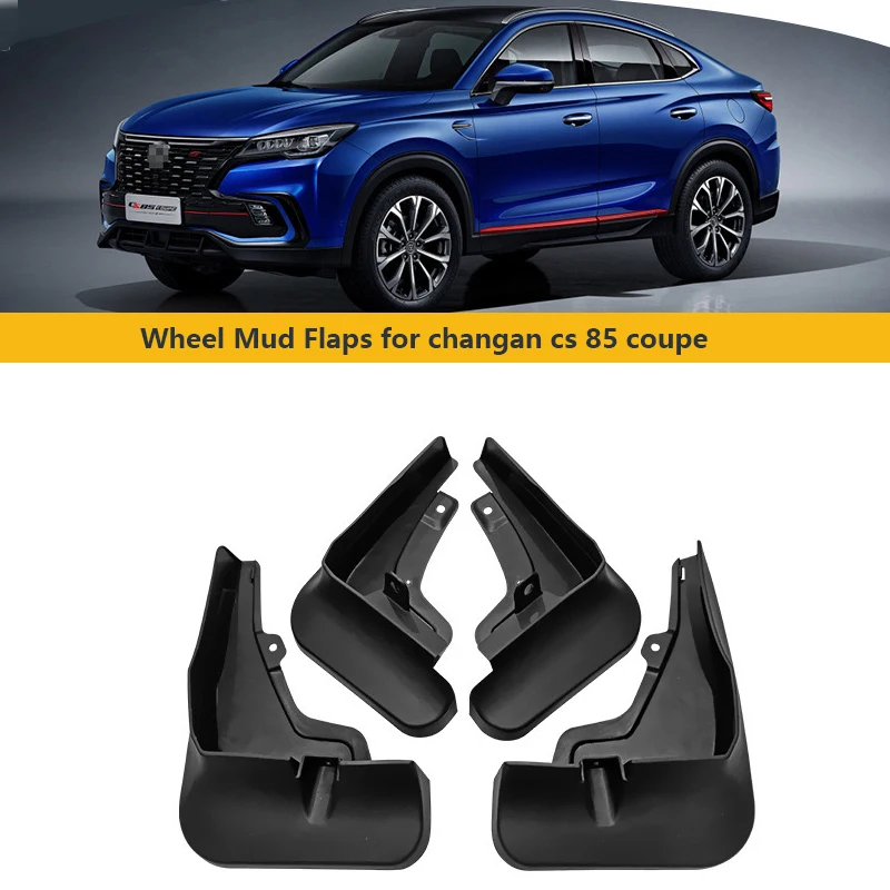 

For Changan Cs85 COUPE 2021 Mudflaps Splash Guard Wheel Mud Flaps Car Modification Accessories Splash Guards Mud Fenders