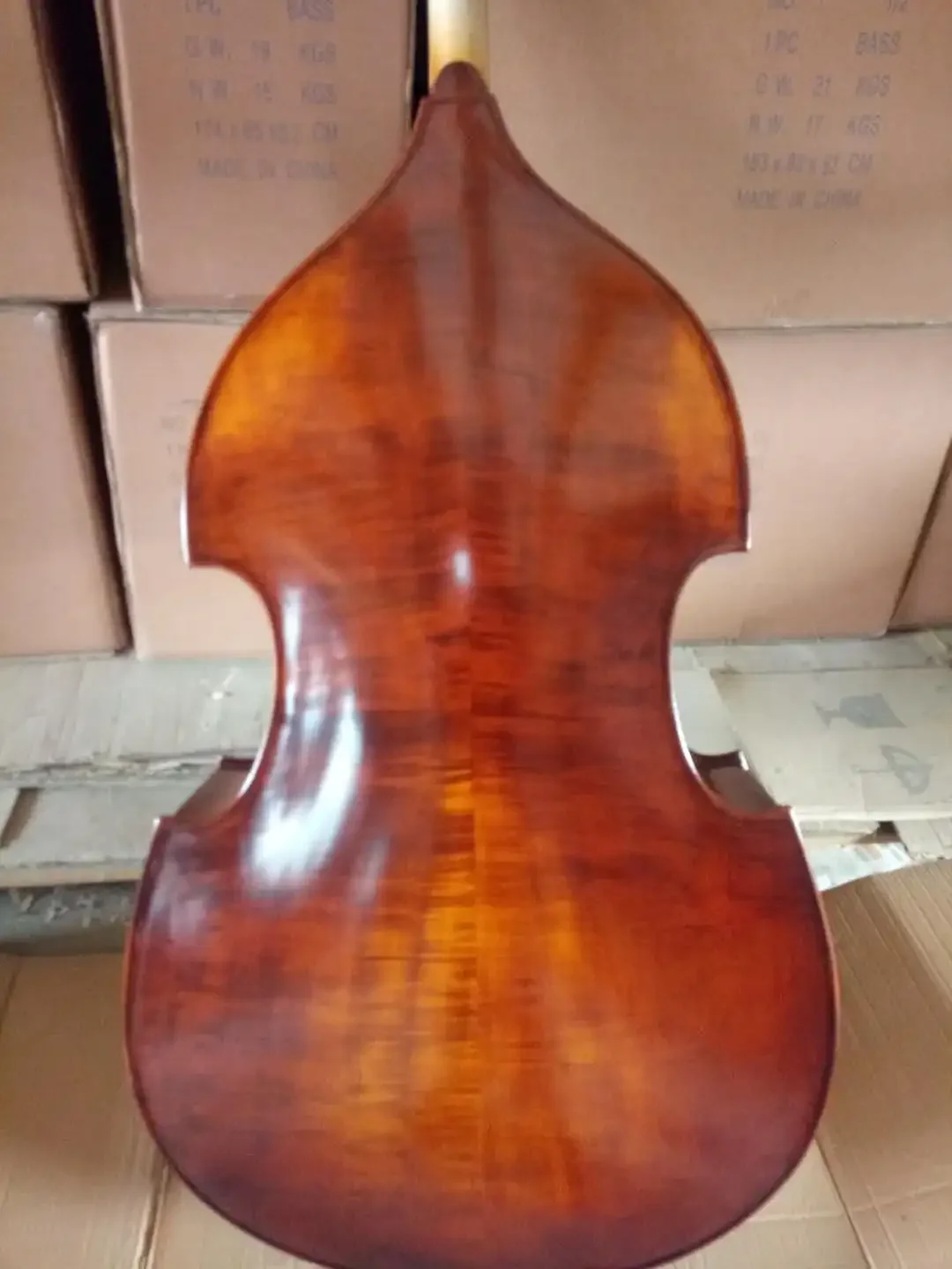 High Grade Flamed Handmade Professional Double Bass