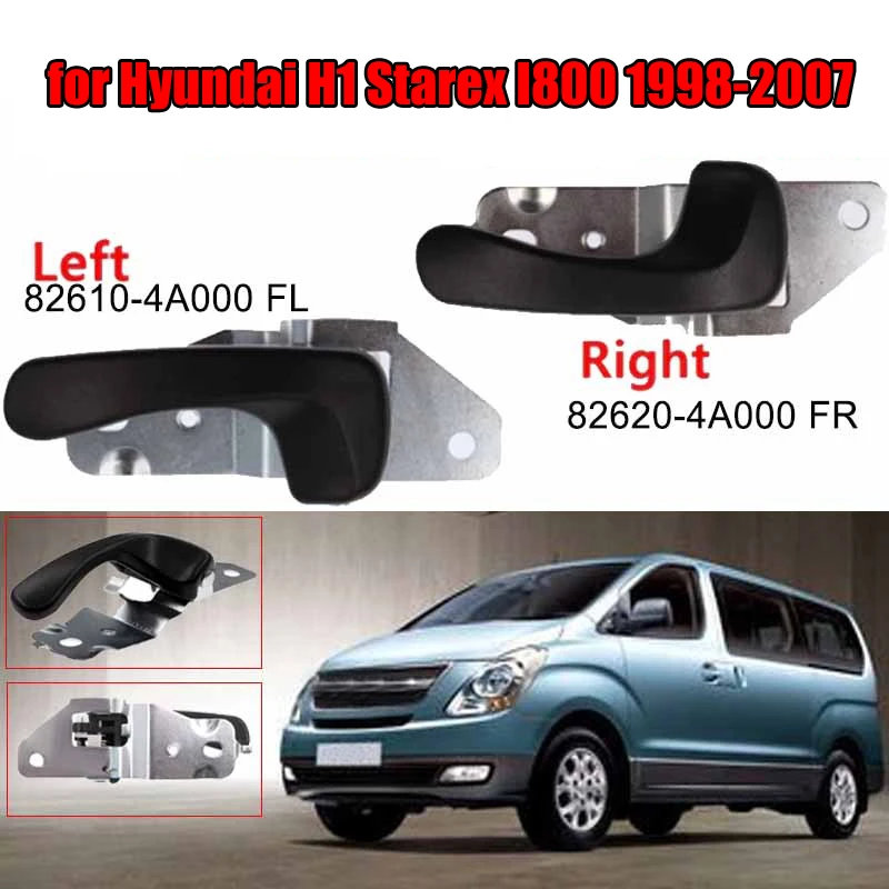 1/2 stücke Vorne Links Rechts Innen Innen Türgriff für Hyundai H1 Starex I800 1998-2007 82610-4A000 82620-4A000 Auto Zubehör