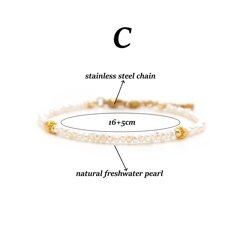 Stapelbare Naturstein-Perlenarmbänder in verschiedenen Farben, Großhandel, Boho-Mini-Perlenarmband, echte Perlen, zierlicher Schmuck, Geschenk für Frauen – Detail 4