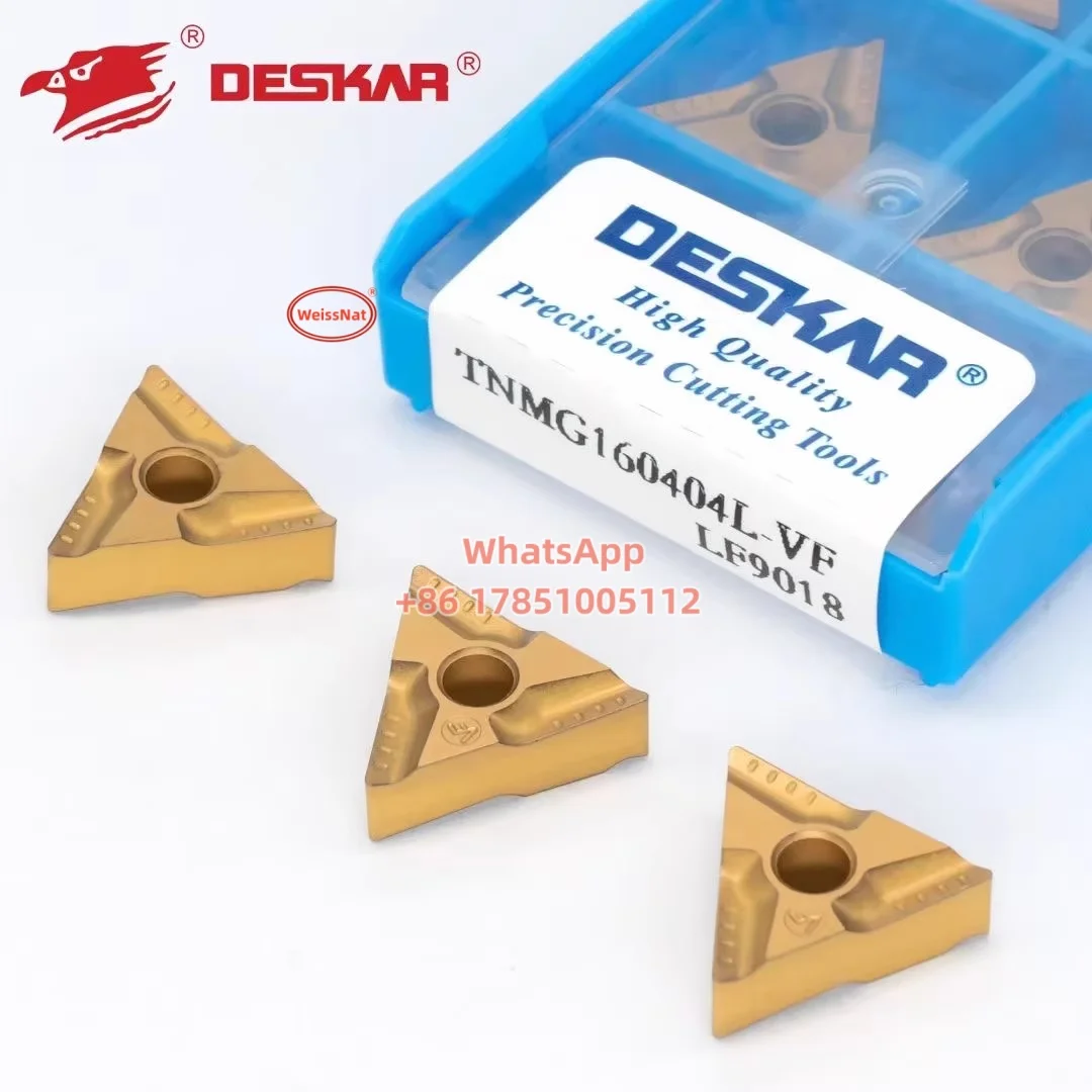 DEKSAR TNMG160404R TNMG160408R TNMG160404L TNMG160408L-VF LF6008 LF90 LF90S LF9018 LF9218 Carbide Insert TNMG Inserts