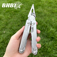 BHBT Folding Multitool Pliers 20 in 1 Multi-functional Combination Tool Pliers Folding Scissors EDC Outdoor Equipment Swiss