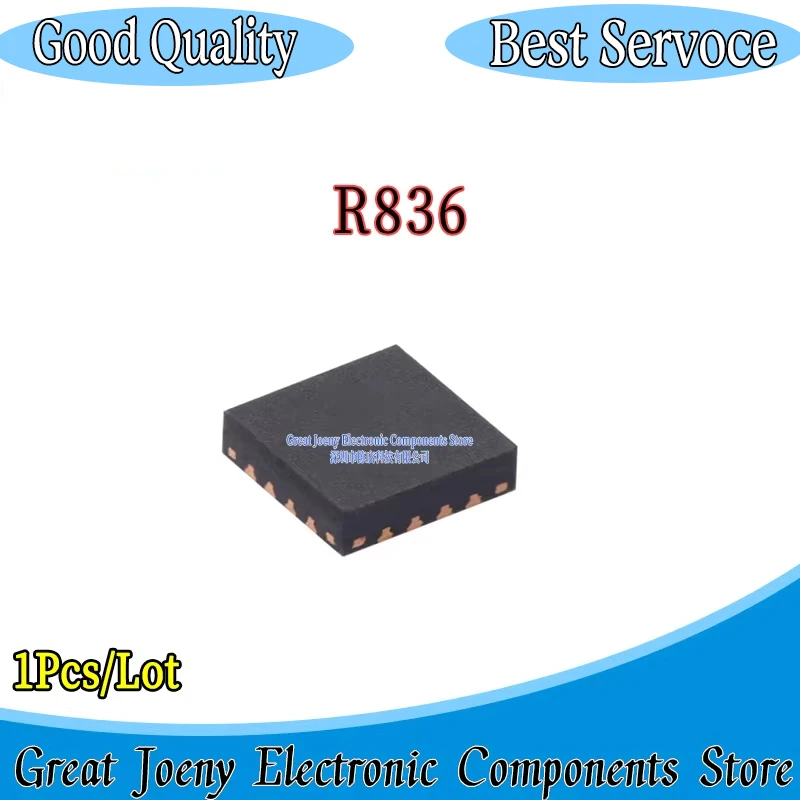 R836 LCD High Frequency Head IC Chipset QFN-24 Bulk Best Price Plastic Casing