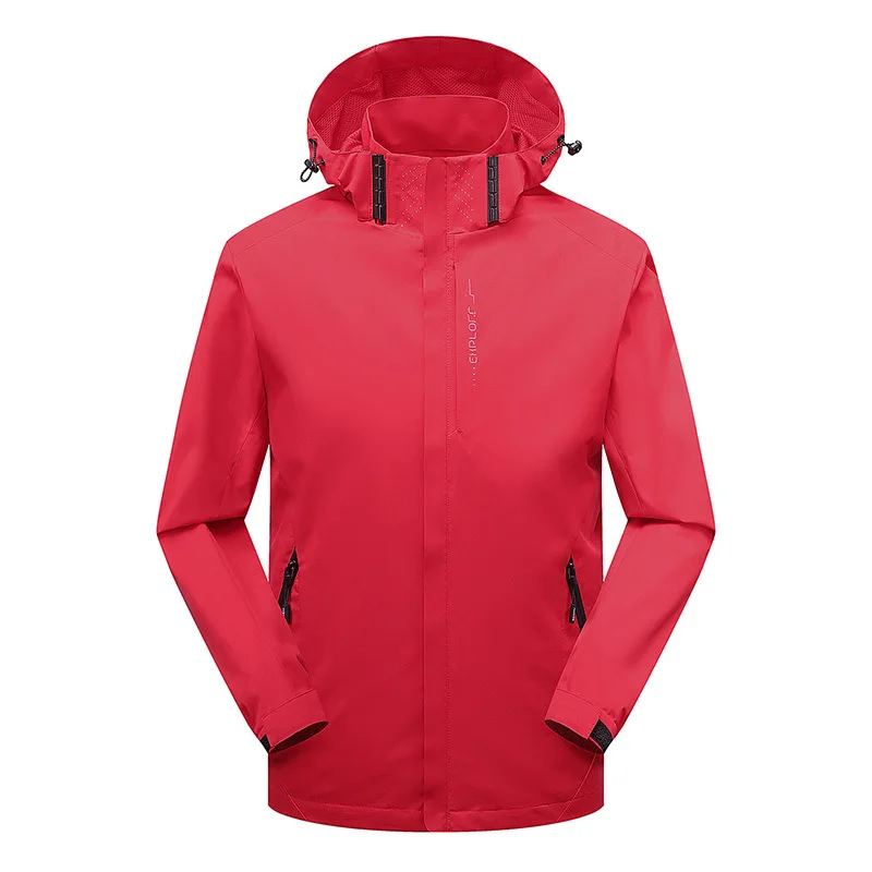 

Ветрозащитная мужская куртка для активного отдыха, износостойкая, повседневная, на молнии, дышащая, хит продаж, весна-осень