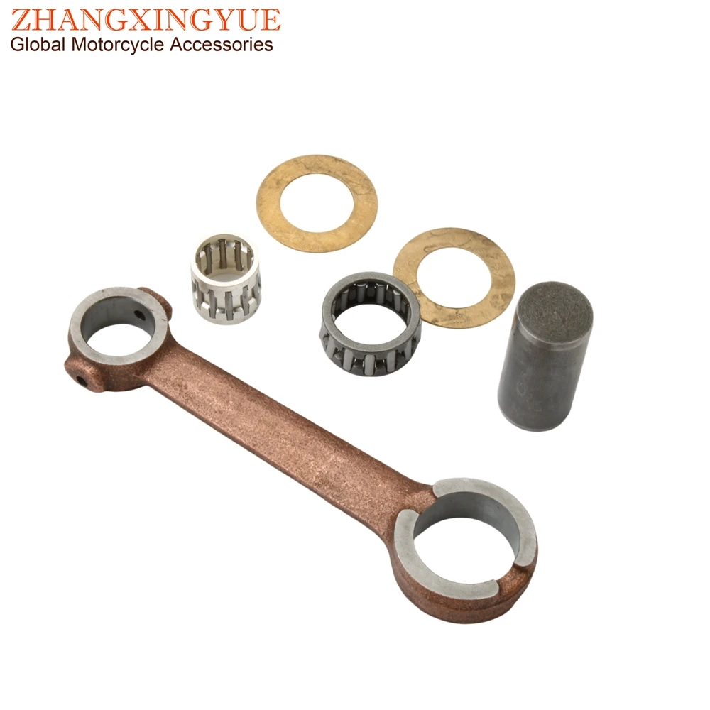 Connecting Rod Kit For Piaggio Vespa Moped Ciao Bravo Grillo Si 50cc Pin 10mm 12mm 2-Stroke Engine Parts