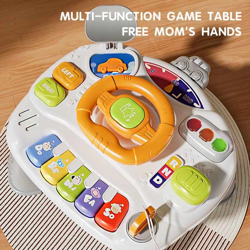Children's multi-functional educational toy game table Early education enlightenment toy Baby learning table