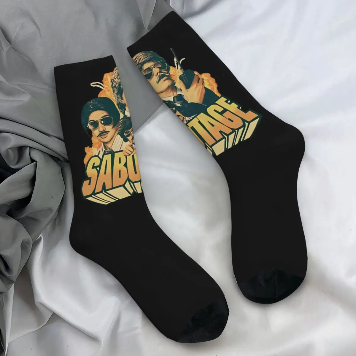 

Sabotage Beastie Boys Socks Fashion Stockings Autumn Anti Skid Men Socks Soft Design Skateboard Socks
