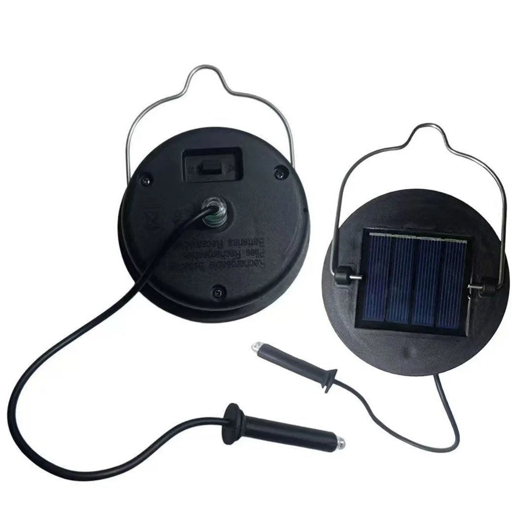 600mAh Solar Panel Replacement Top Waterproof DIY Outdoor Solar Lantern Light Parts for Garden Yard Patio Decor Lights image 2