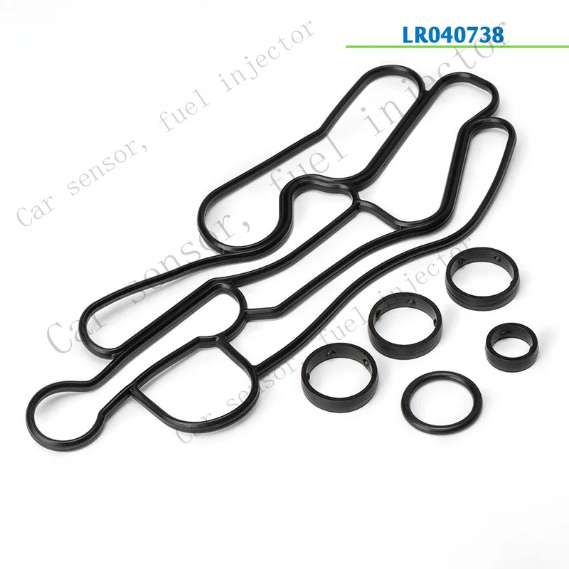 Q+ Oil Cooler Gasket and O-rings LR040738 for Land Rover Discovery Range Rover 3.0L