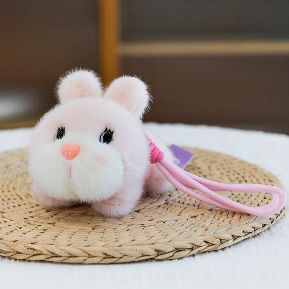 

Cute Little Bear Animal Doll Pendant Mouse Fluffy Cat Plush Toy Keychain Rabbit Cartoon Dog Plush Doll Keychain Birthday Parties
