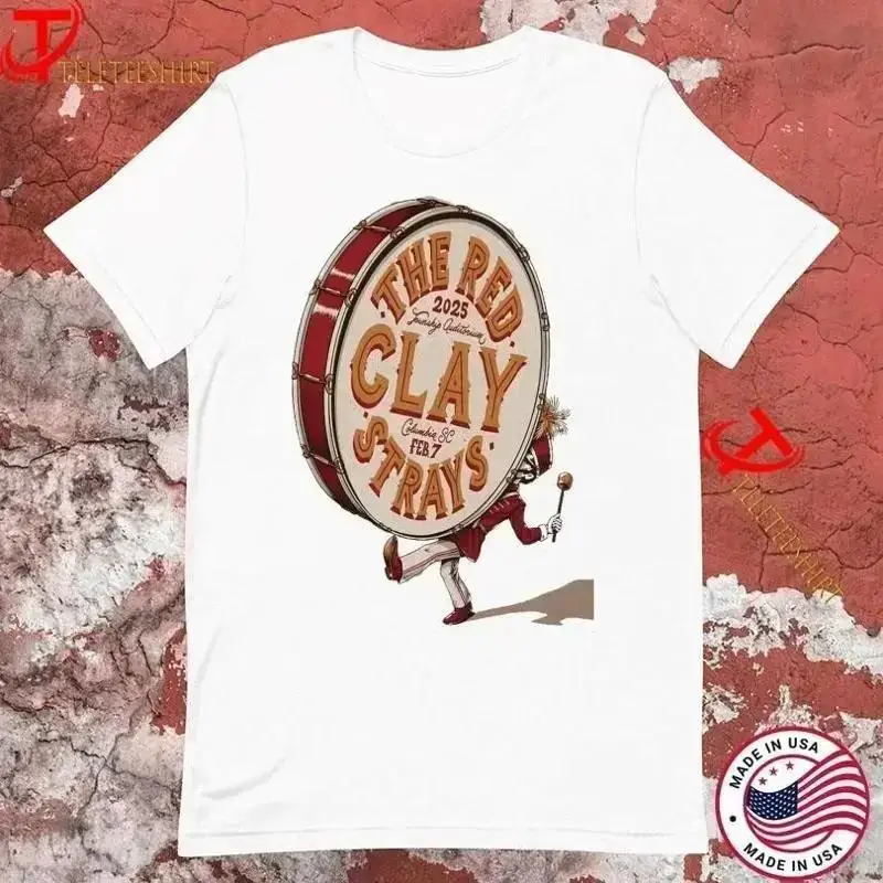 The Red Clay Strays Tour 2025 T Shirt For Fan