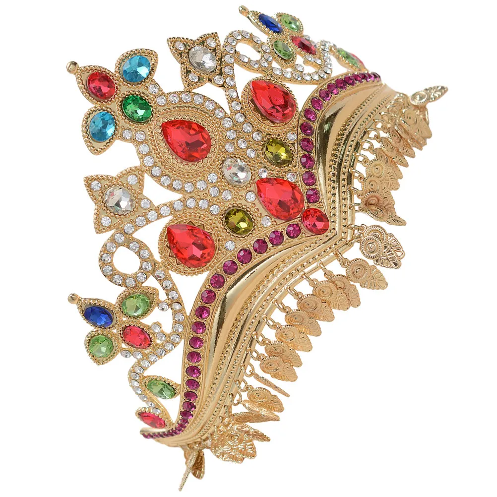 

Свадебная тиара Bohemia с кристаллами, корона для невесты, головной убор для женщин и девушек, для вечеринок, танцев, фестивалей, подарок, легкая, элегантная