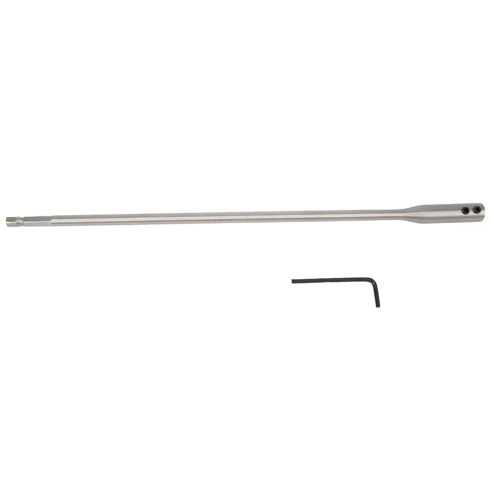 Effortlessly Drill Precise Holes with Our 2 Piece Drill Bit Extension Bar Set Featuring Spur and Reamer Tips for Cleaner Holes