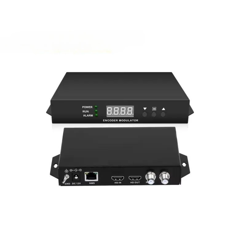 MPEG-2 1 high definition MI to ATSC DVBC/J.83B Modulated 1080P Mini Encoder Modulator