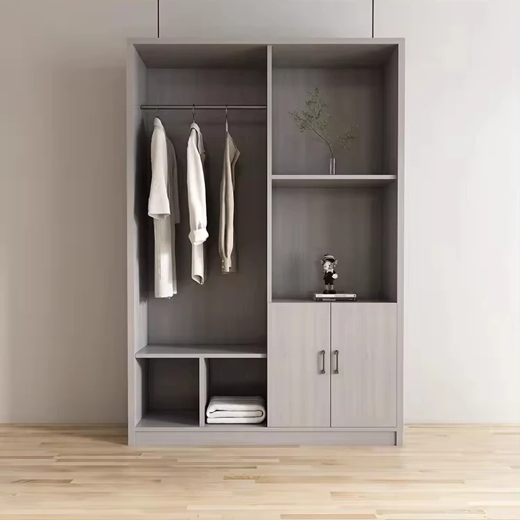 أثاث الفندق الخشبي الحديث أثاث غرفة نوم رائجة البيع خزانة الملابس خزانة خزانة الخشب #2