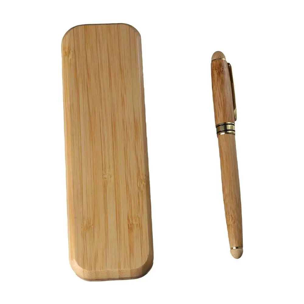 Gifts Smooth Writing Inking Pen Writing Supplies Bamboo Box Pens Bamboo Fountain Pen Nature Bamboo Pen Wood Fountain Pen