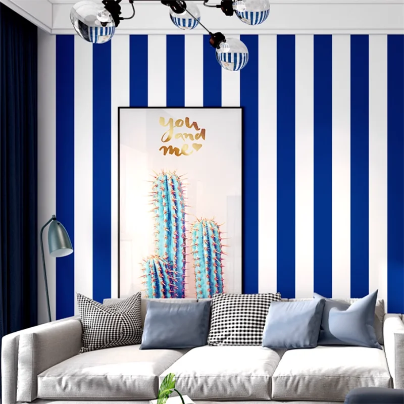 Modern Nordic สไตล์สีเทา Black & White แนวตั้งลายวอลล์เปเปอร์การออกแบบที่เรียบง่ายสําหรับห้องนั่งเล่นห้องนอนร้านขายเสื้อผ้า Decor