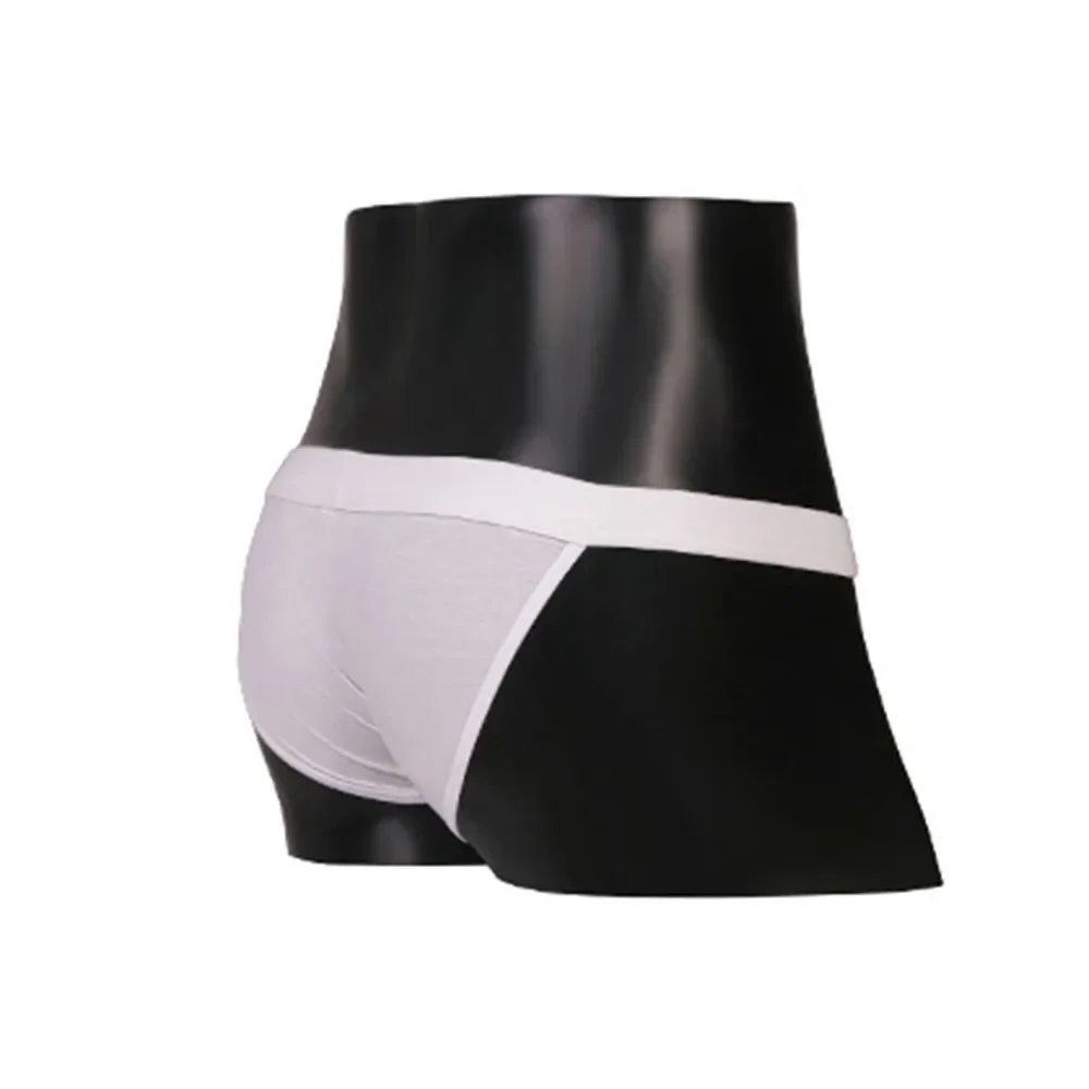 

Panty Thong Underpant Mens Briefs Ultra Soft Men's Bulge Pouch Briefs with Breathable Design White/Red/Black/Gray