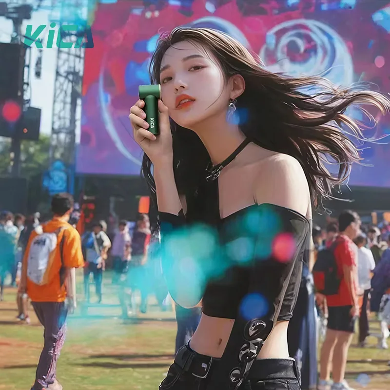 

KiCA JetFan Мини Портативный воздуходувка Карманный турбовентилятор Перезаряжаемый цельнометаллический очиститель для барбекю с охлаждением корпуса