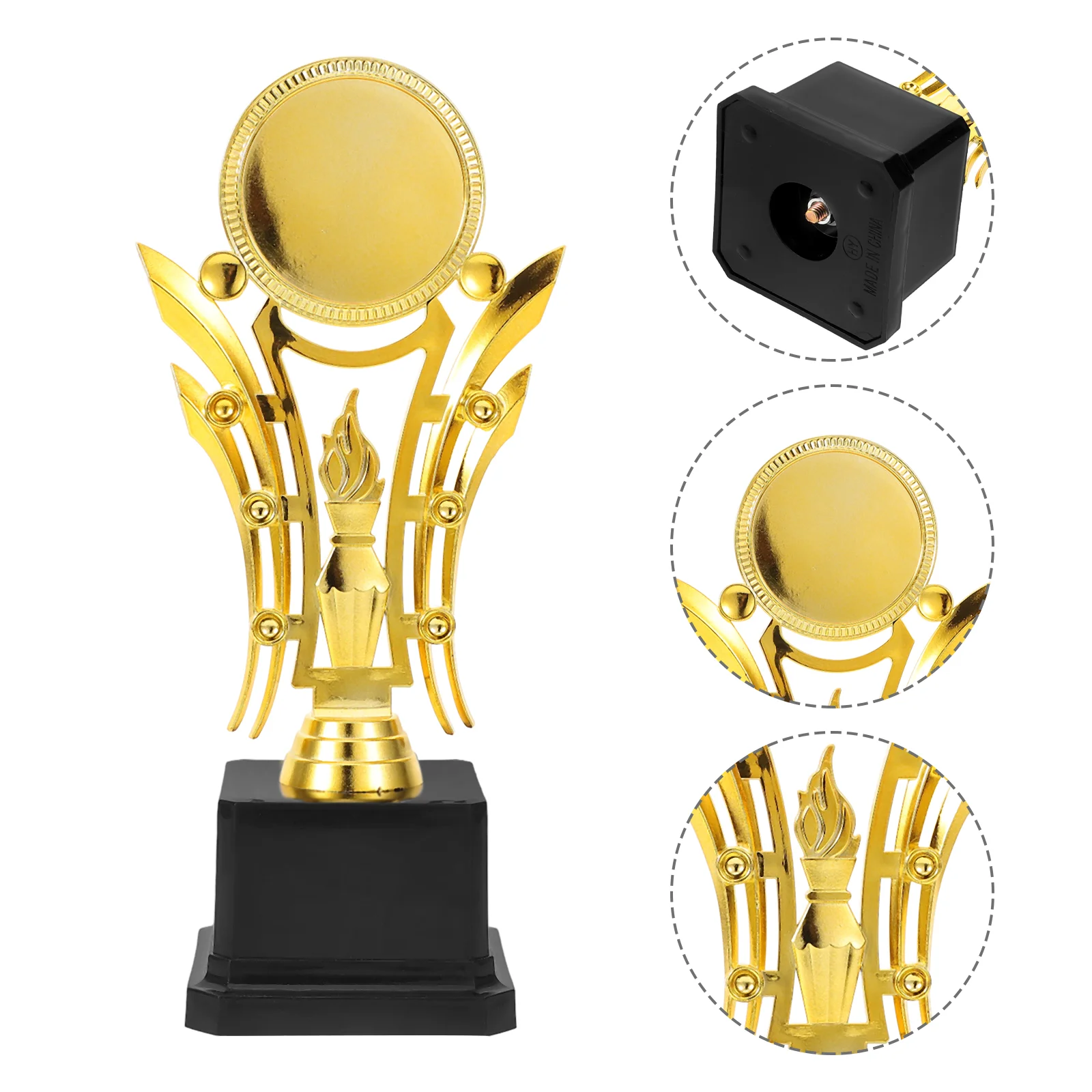 Children's Trophy Model Competition Prop Football Winner Award Prize Gift Plastic Trophies