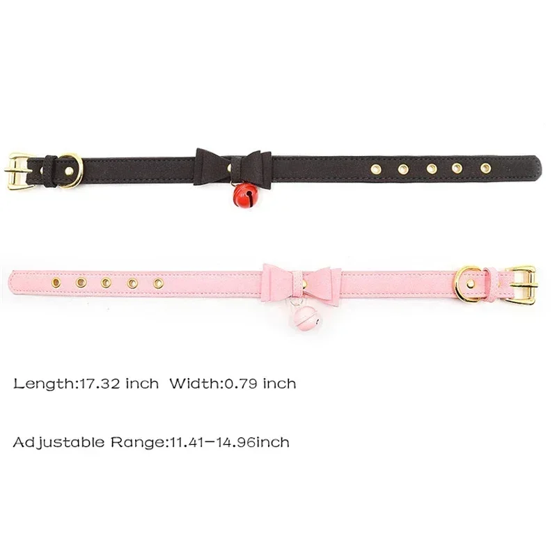 اكسسوارات ألعاب الجنس اليدوية مثير برشام بديل المعادن بولي ياقة ياقة جلدية جرس المختنق زي عبودية قلادة Neckban #6