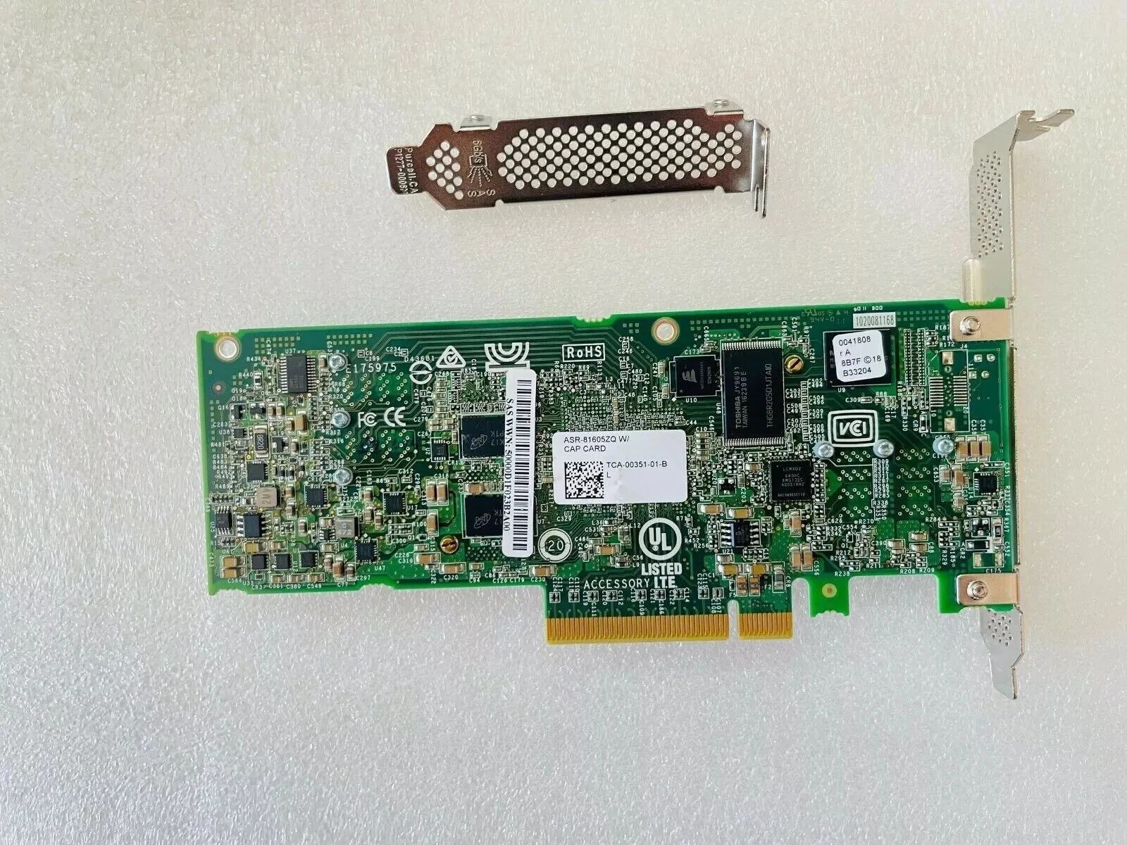 Adaptec ASR-81605ZQ 12G SAS 16-Port 1GB Cache PCIe x8 RAID Controller