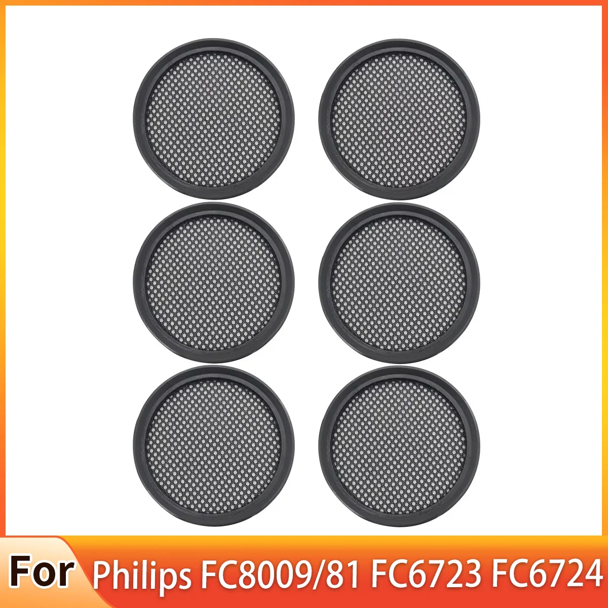 Filtro HEPA di ricambio per Philips FC8009/81 FC6723 FC6724 FC6725 FC6726 FC6727 FC6728 FC6729 parti aspirapolvere