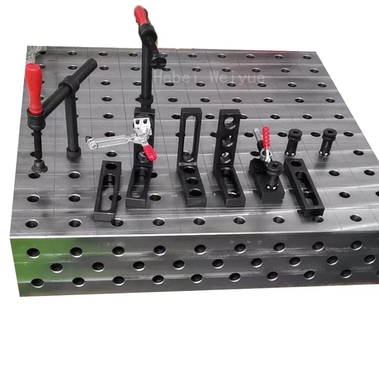 Hebei New 3D Cast Iron Welding Table Three-dimensional Flexible Platforms