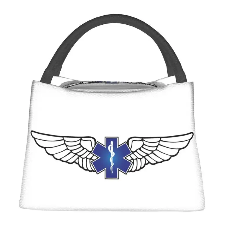 Emt نجمة الحياة أجنحة الطيران معزول حقيبة حمل الغداء المرأة المسعف الطبية قابلة لإعادة الاستخدام الحرارية برودة بينتو صندوق مكتب المستشفى