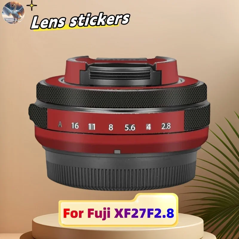 

For Fuji XF27F2.8 Lens stickers, precision cut wear-resistant protective film, DIY skin