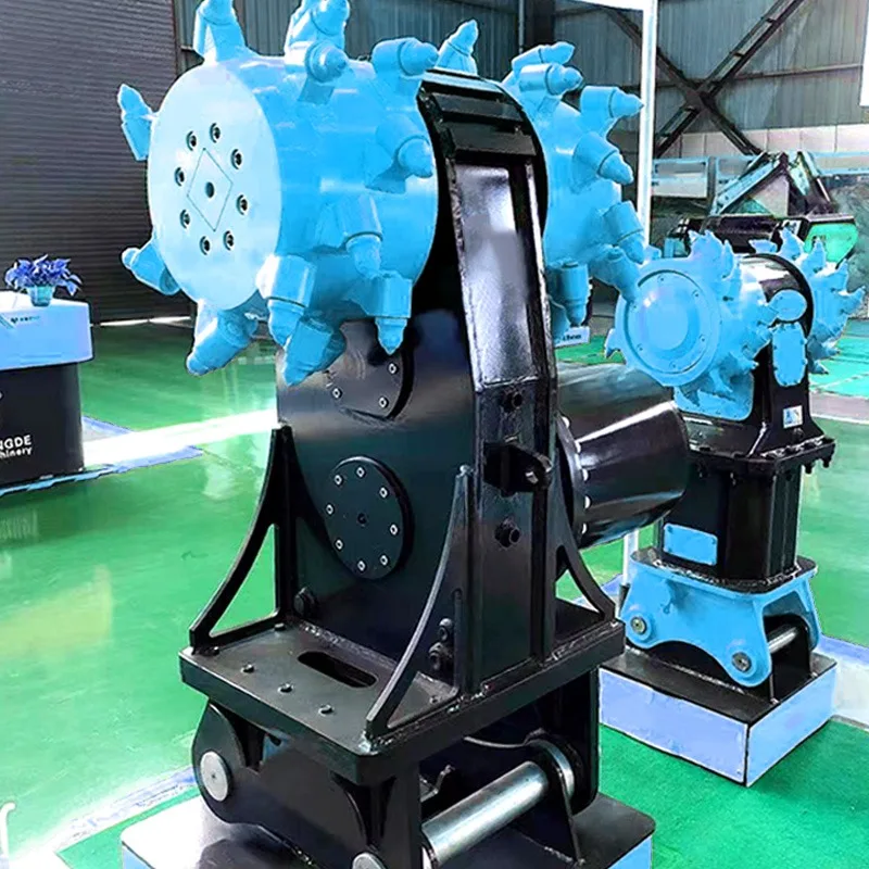 Heavy Duty Milling Machine Low Vibration Rock Milling Tool For Construction Foundation And Road Repairing