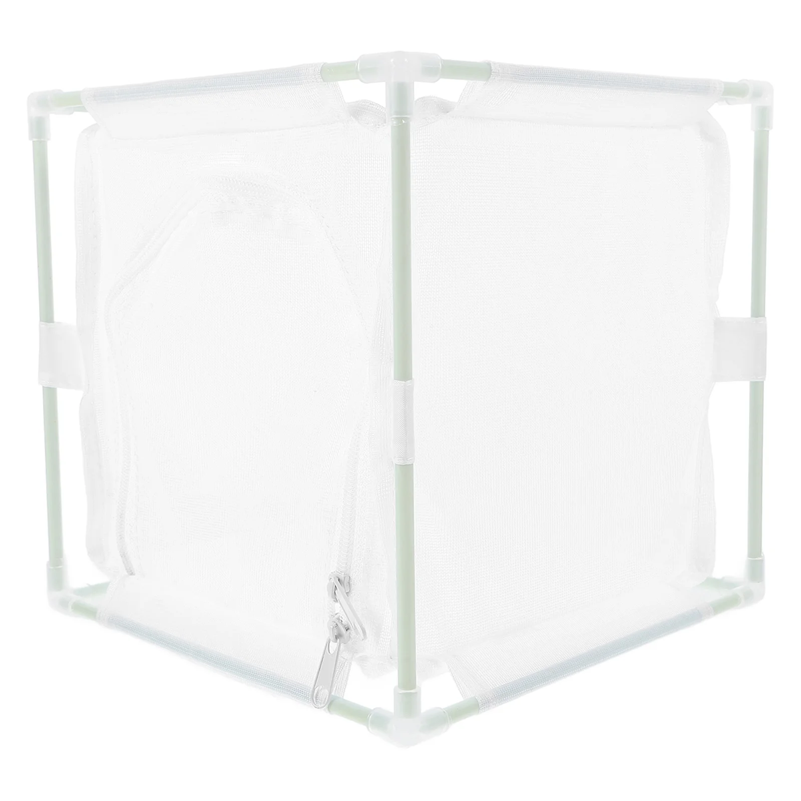 

Butterfly Breeding Habitat Cage Zipper Mesh Terrarium Net Plant Cage for Crickets Firefly Caterpillars