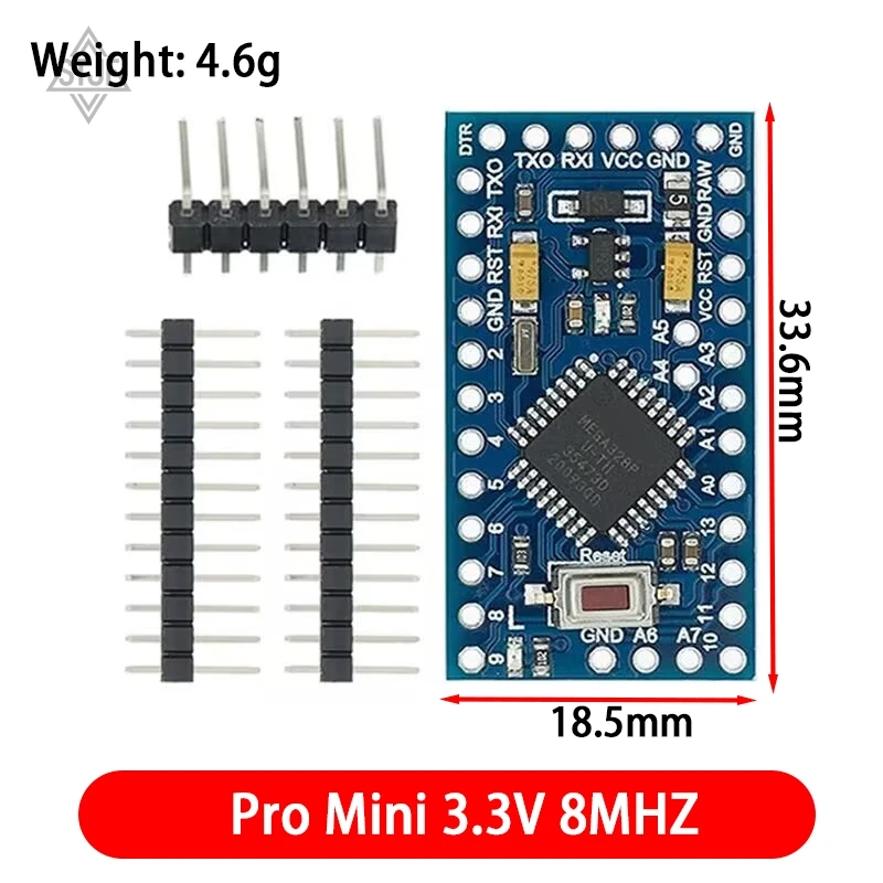 1/2pcs 2Pro Mini 328 Mini 3.3V/8M 5V/16M ATMEGA328/168 ATMEGA168 ATMEGA328P-AU 3.3V/8MHz 5V/16MHZ ATMEGA328P for Arduino