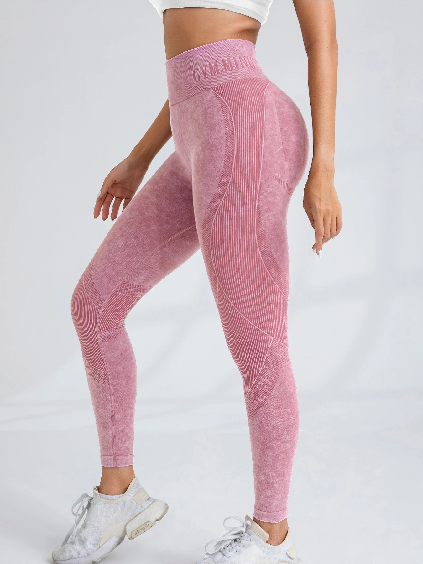 Women‘s High Waist Leggings Sportswear Seamless Letter Gym Fitness Pants Female Casual Running Cycling Tights Lady Yoga Trousers