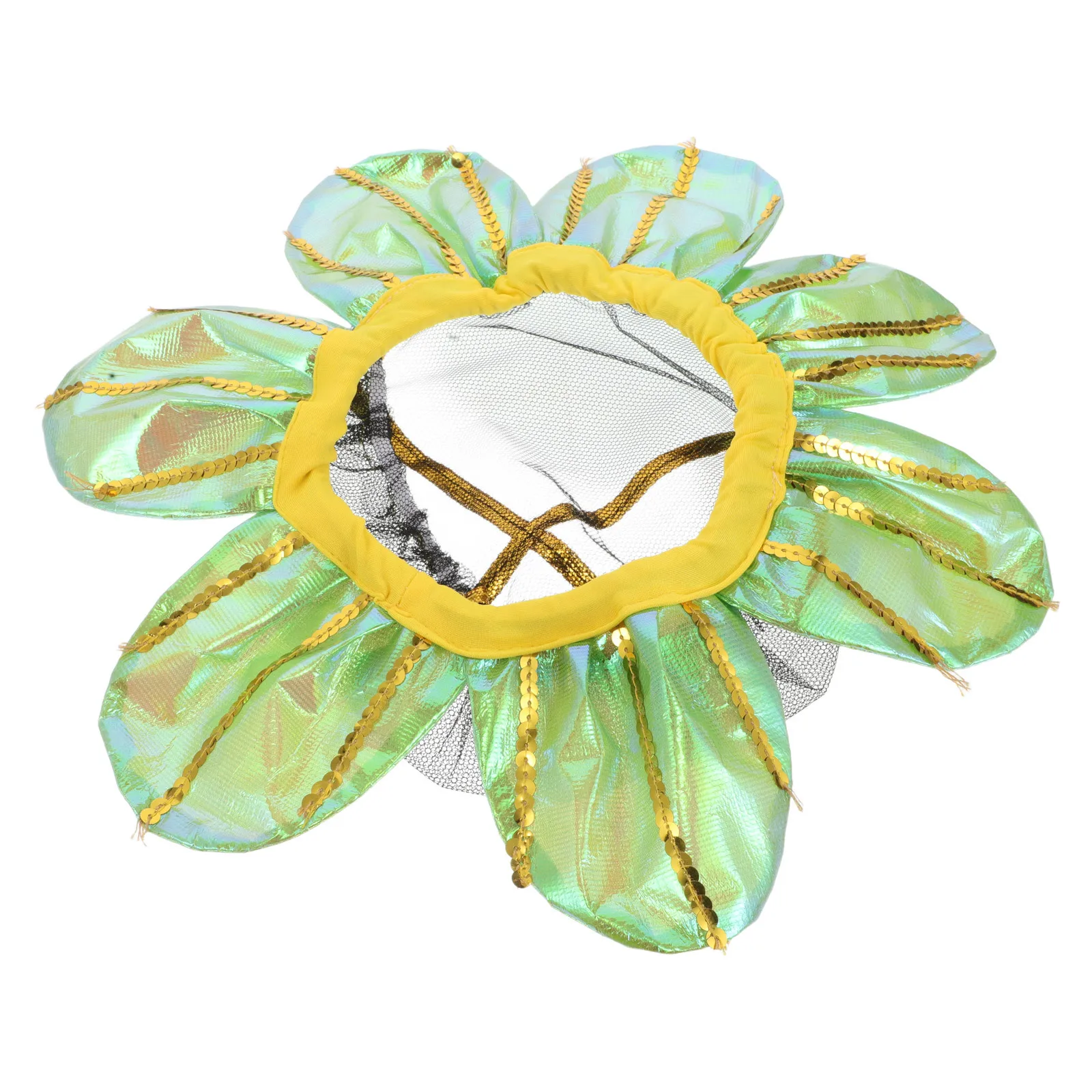 Sunflower Headgear for Kids Adorable Floral Party Hat Easy Wear Design Ideal for Birthday Celebration School Sports Meet