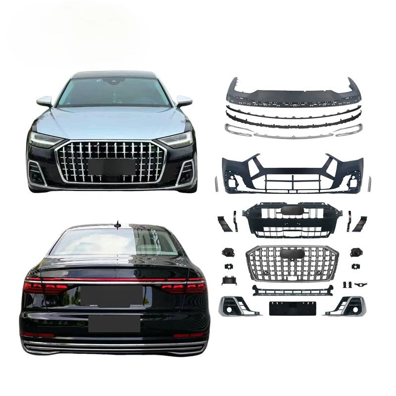 

SAAR Подходит для новой модели A8 от старой до новой модели, неразрушающее обновление 18-24, версия Horch S8, комплект внешнего вида спереди a