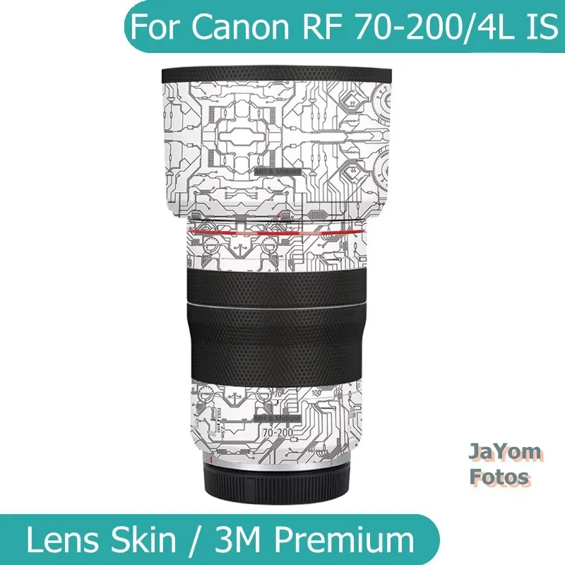 RF70200/4L Camera Lens Sticker Coat Wrap Film Decal Skin For Canon RF 70-200 F4 70-200mm F/4 L IS USM RF70200mm RF70200 F4L F/4L