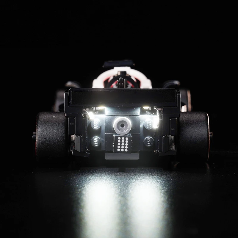 Set di illuminazione LED Lazishi 77250 adatto per MoneyGram Haas F1 ®    Regalo per l'illuminazione dell'auto da corsa Team VF-24 (escluse blocchi)