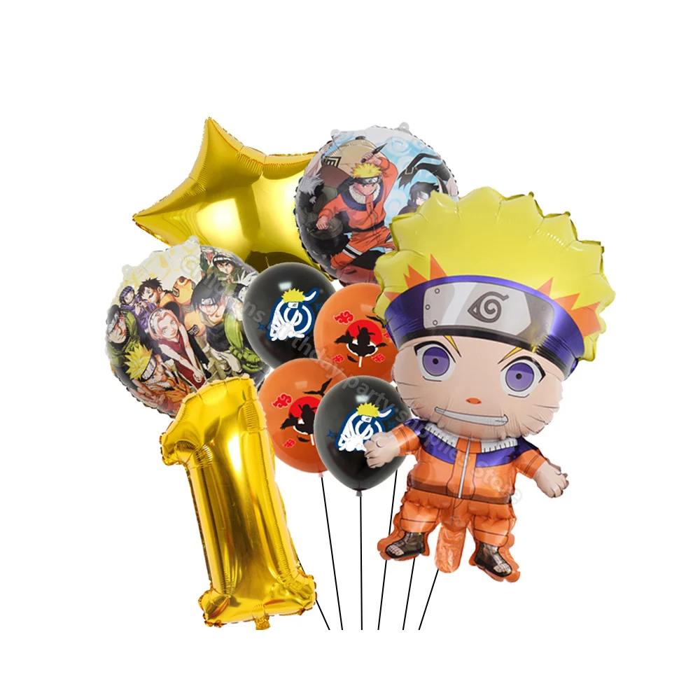 Foil Ballon Set Narutoed 1st-9th 32in Number Foil Ballon DIY Air Balloon Boy Girl Birthday Party Supplies Anniversary Gift Decor